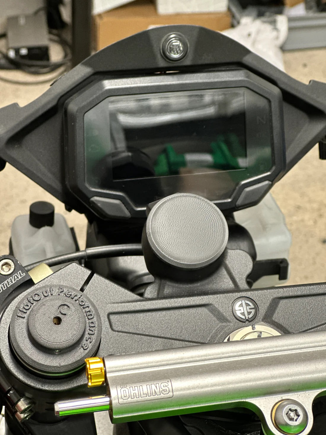 Deckel für Gabelbrücke Zündschloss OEM Kawasaki