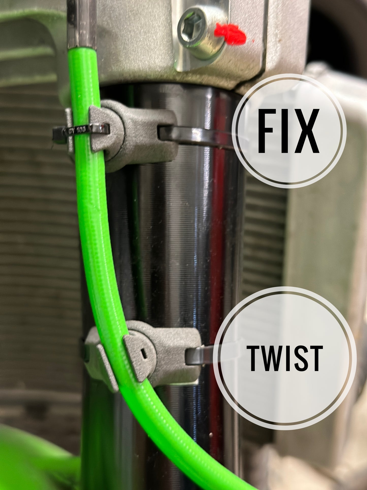 Bremsleitungshalter "Twist"
