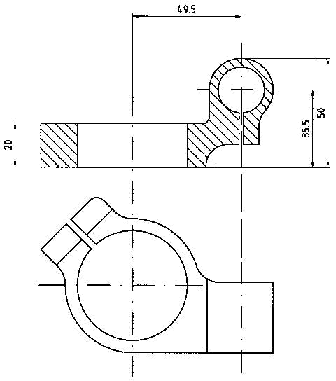 Lenkerstummel erhöht Ducati