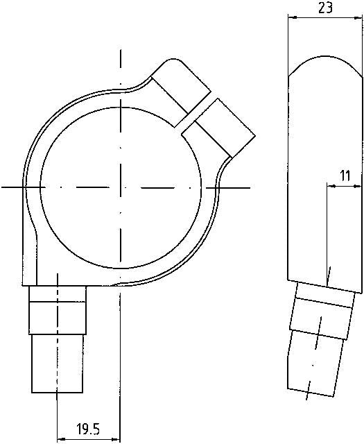 Lenkerstummel Standard Honda