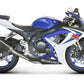 Akrapovic Auspuff Slip-On Carbon SUZUKI GSXR 600/750 06-07