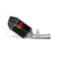 Akrapovic Auspuff Slip-On Short Carbon SUZUKI GSXR 600/750 06-07
