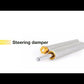 Öhlins Lenkungsdämpfer mit Resistor Yamaha R1 RN32 RN49 RN65